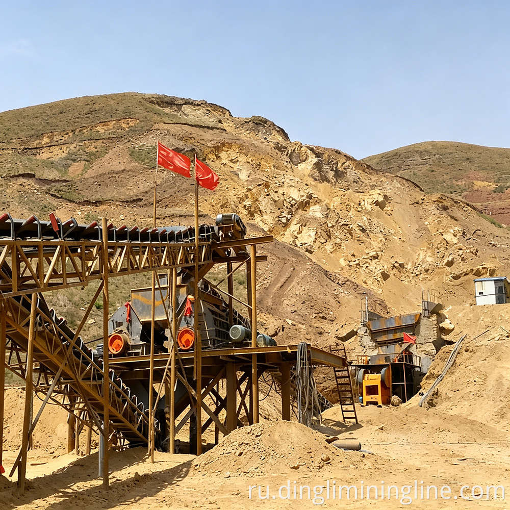 vibrating screen classification plant